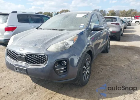 2017 Kia Sportage Ex from USA, damaged, VIN KNDPNCAC1H7229431